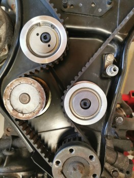 Kit idler wheels C20XE old version