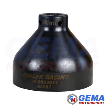 Preview: Central locking Ratcheted nut 90mm 3/4"