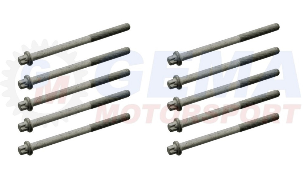 Cylinder head screws, 10 pieces