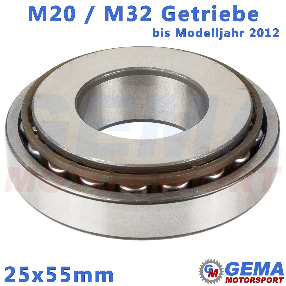 Getriebe Lager 25x55mm Abtriebswelle bis Modelljahr 2012
