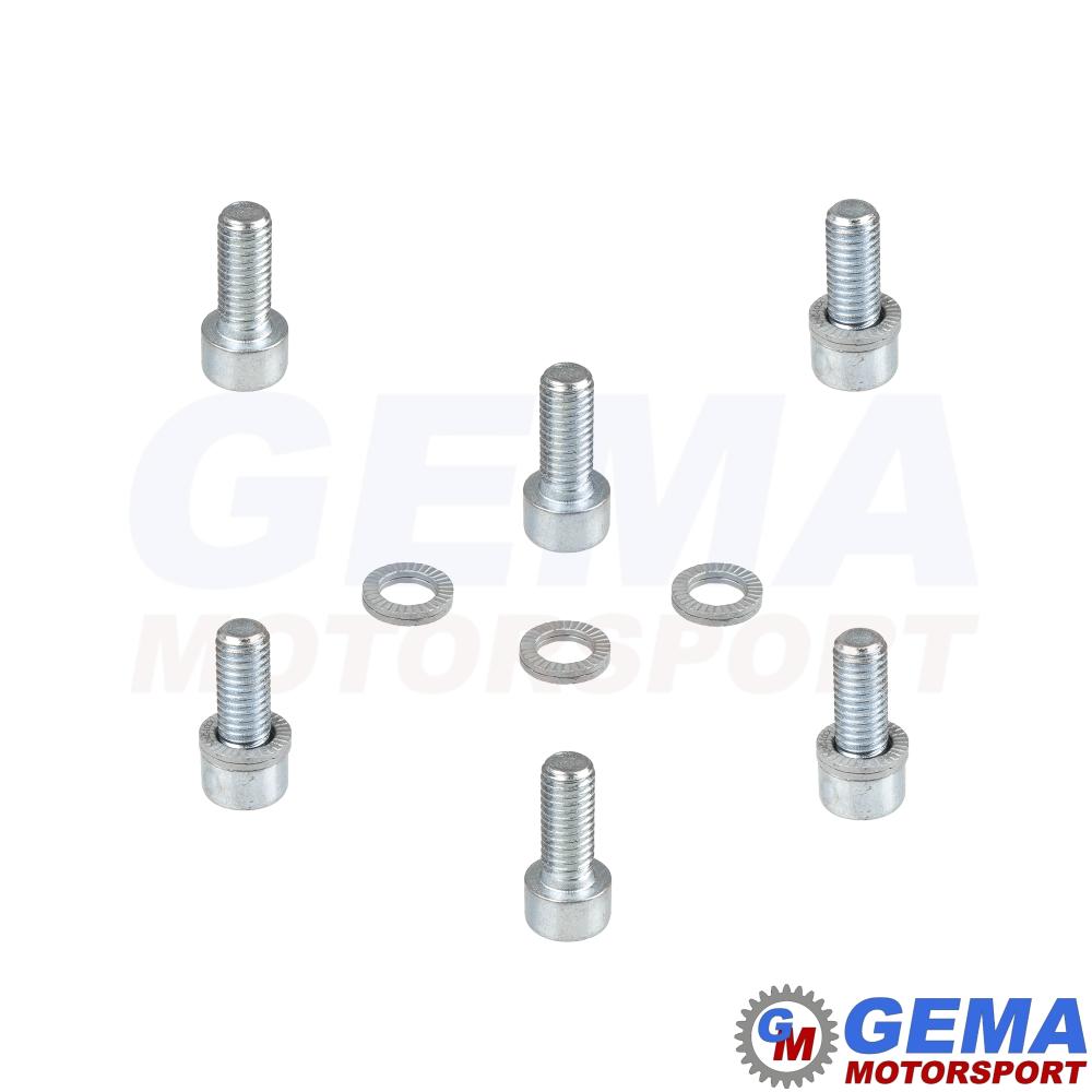 set screws and NordLock washer belt pulley