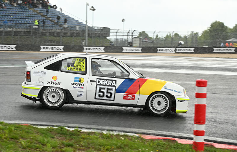 Opel Kadett beim Oldtimer Grandprix 2025 am Nürburgring
