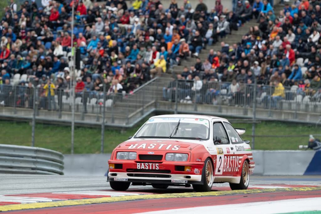 Ford Sierra Cosworth von Roland Asch bei den Red Bull Ring Classics mit IRM R5 Felgenstern aus geschmiedetem Aluminium